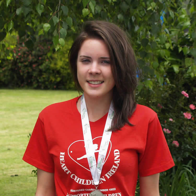 Heart Children Ireland Fundraiser - Imogen runs in the Women's Mini Marathon